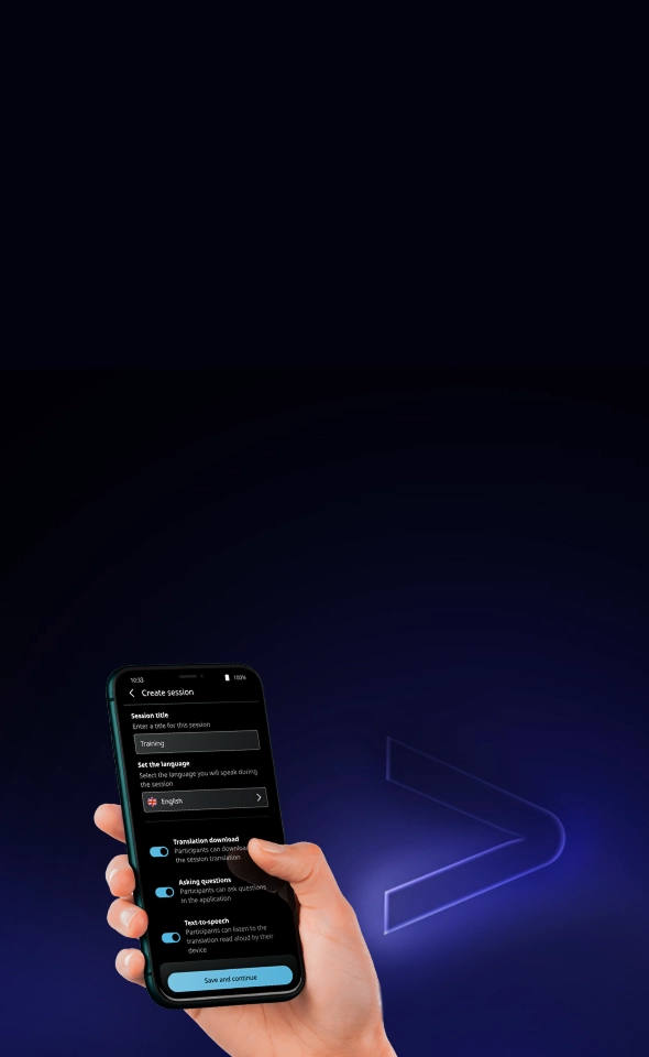 Una mano che regge uno smartphone su cui è visualizzata la schermata 